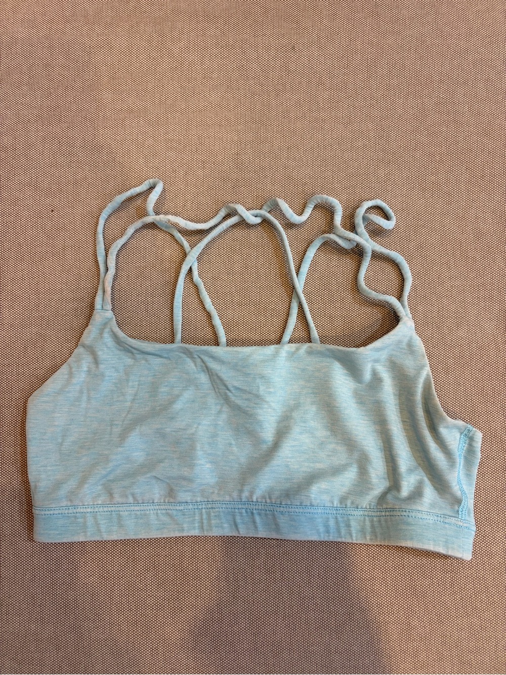 Gap Fit Light Blue Strappy Bralette